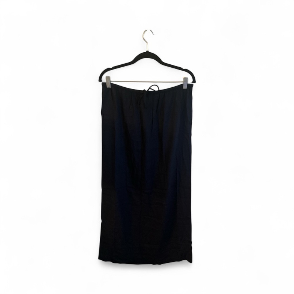 Free People Free-Est Linen Skirt Set Size Medium Black White Two Piece Set - Picture 7 of 15